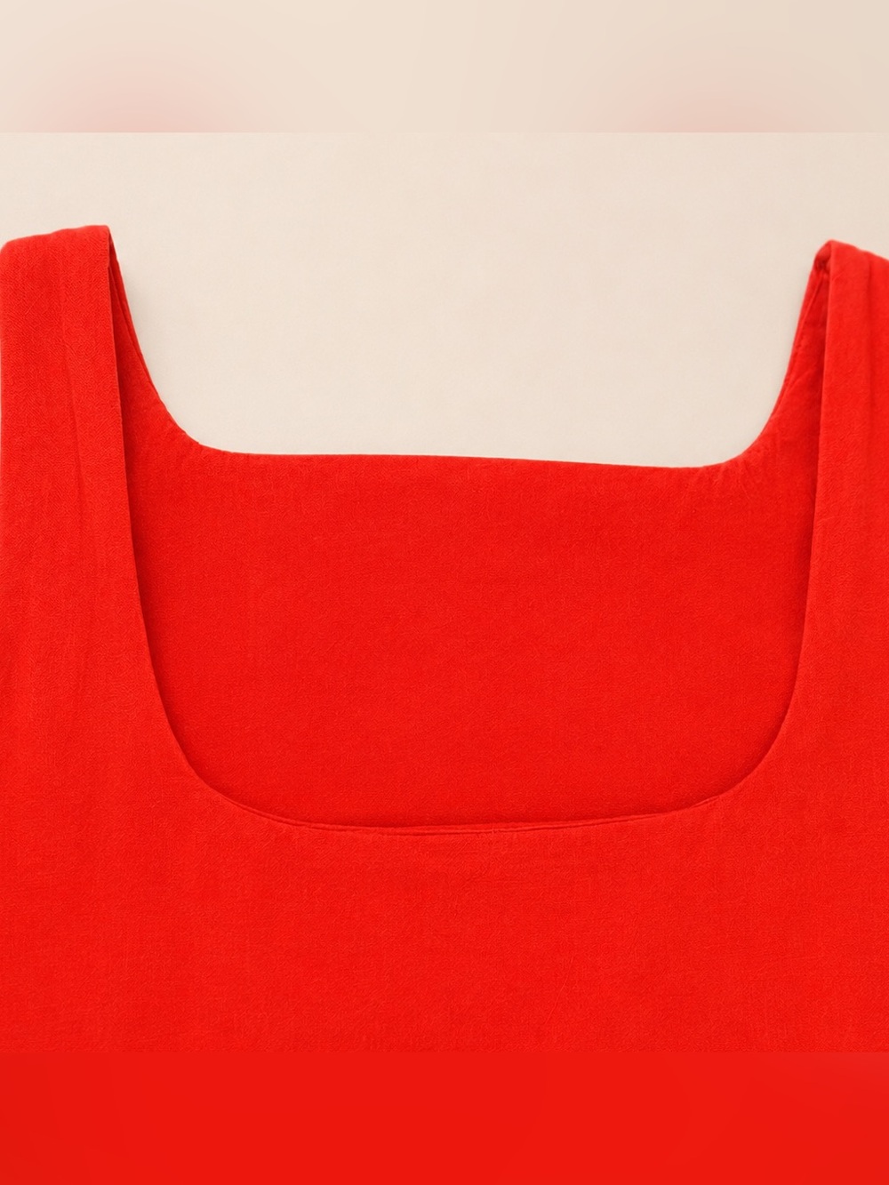 Kate Spade Red-Orange Scalloped Hem Shift Dress – Size Small - Picture 8 of 8